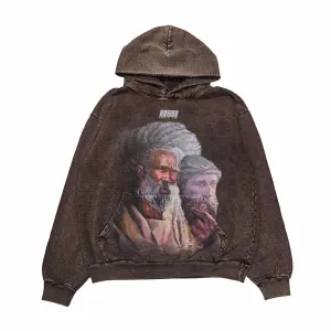 MALCOLM GARRETT MINERAL WASH REVELATIONS KAPUZENPULLOVER