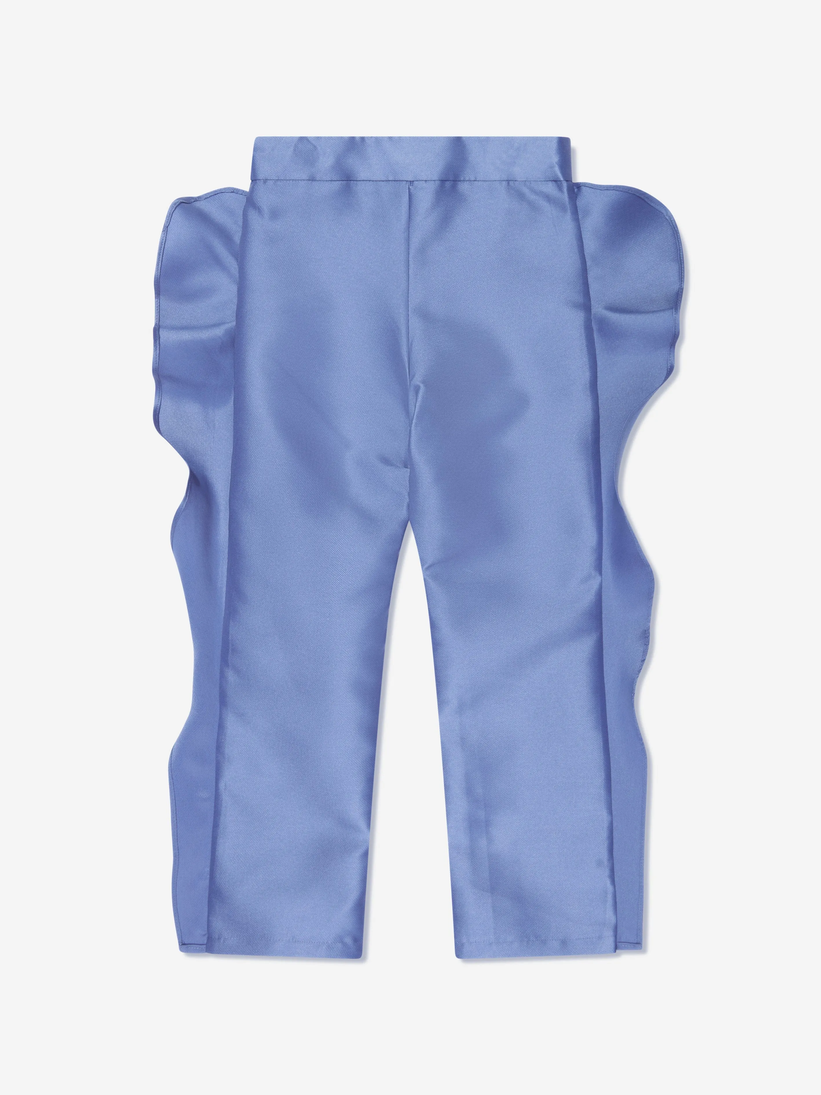Mama Luma Mädchen Rüschenhose in Blau