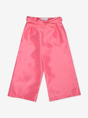 Mama Luma Girls Weite Bein Hose in Rosa