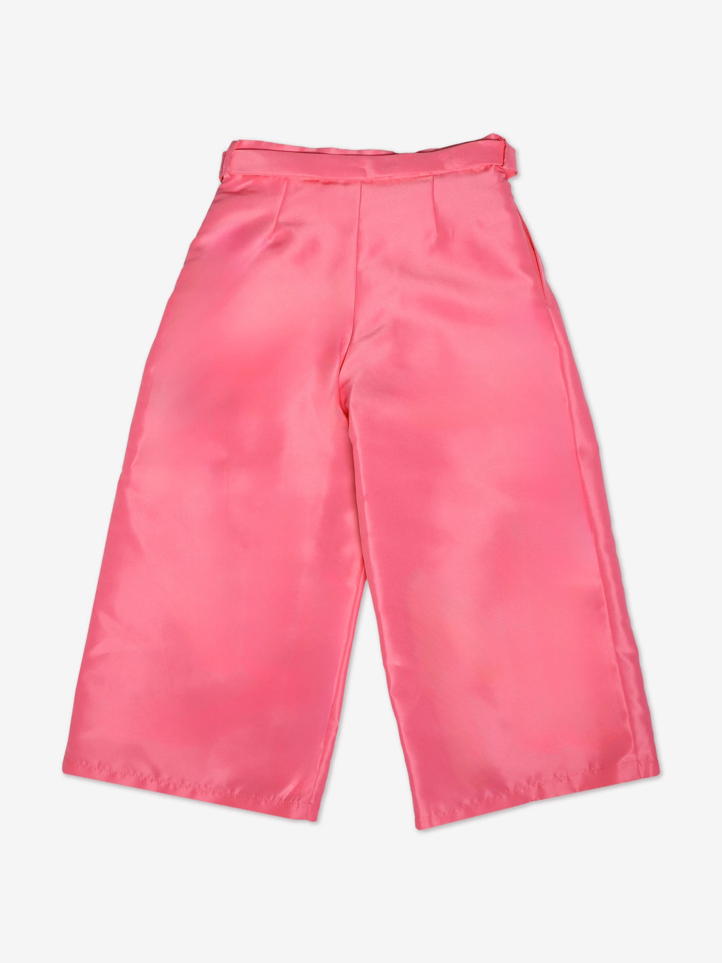 Mama Luma Girls Weite Bein Hose in Rosa