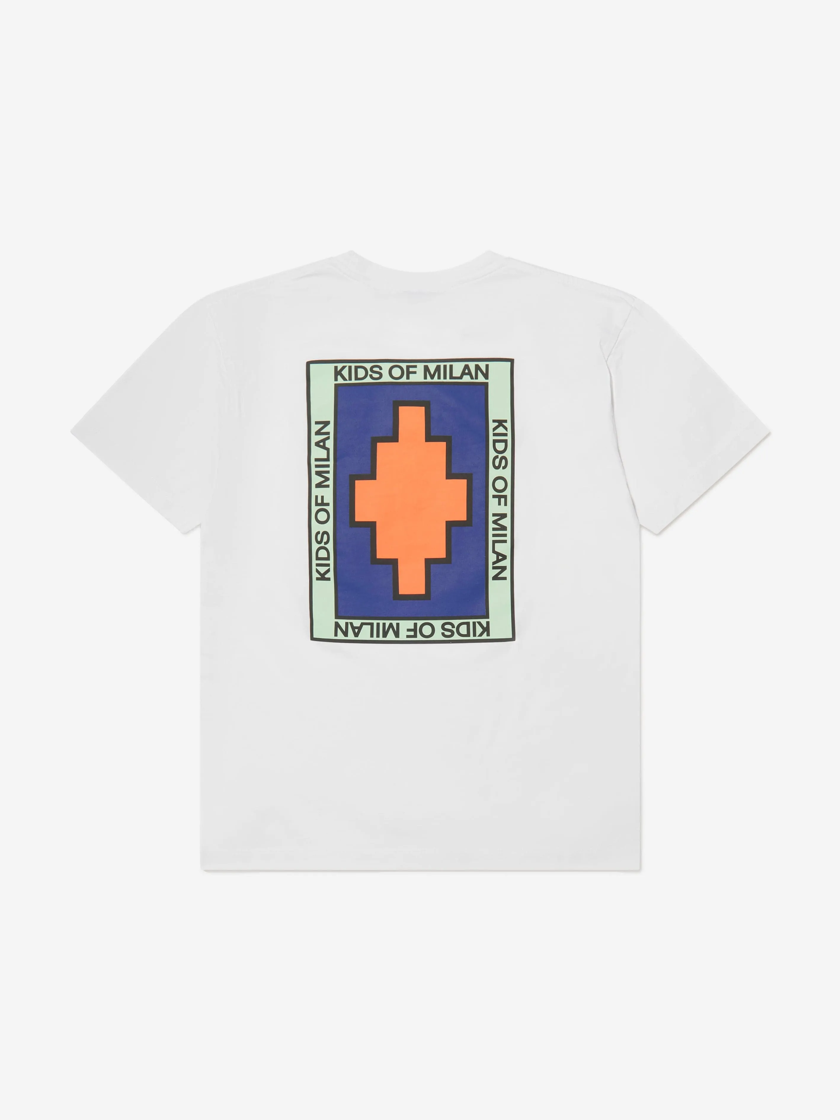 Marcelo Burlon Mädchen Baumwoll Kurzarm Logo T-Shirt