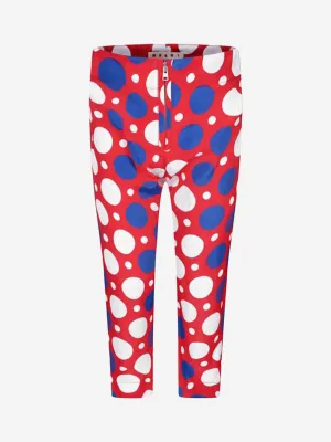 MARNI Mädchen Gemusterte Seidenhose