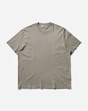 Herren Box T-Shirt Getragen Grau