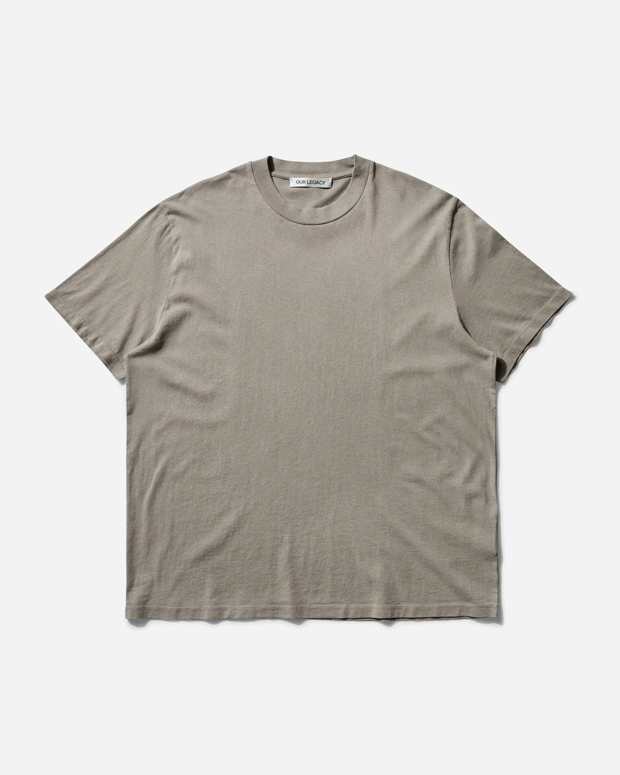 Herren Box T-Shirt Getragen Grau