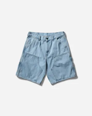 Herren Shorts mit Doppelten Knien Blau (Heavy Stone Geblichen)