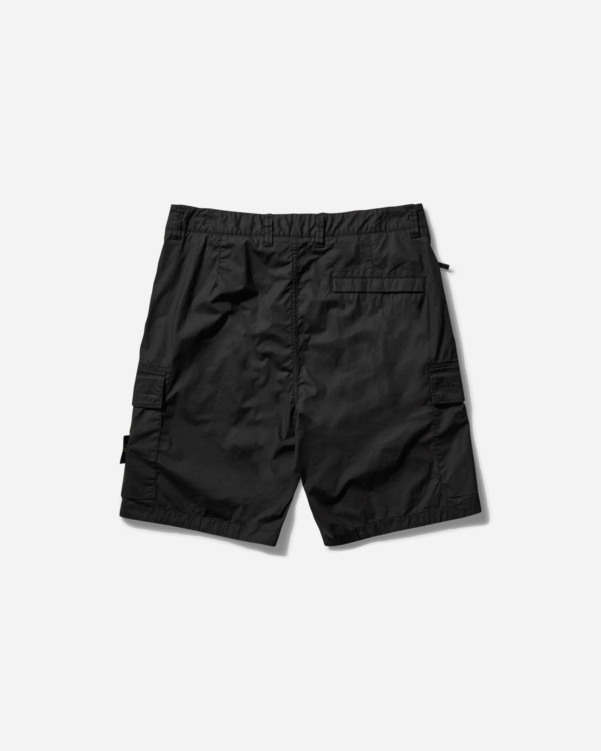 Herren Cargo-Shorts in gefärbtem Schwarz