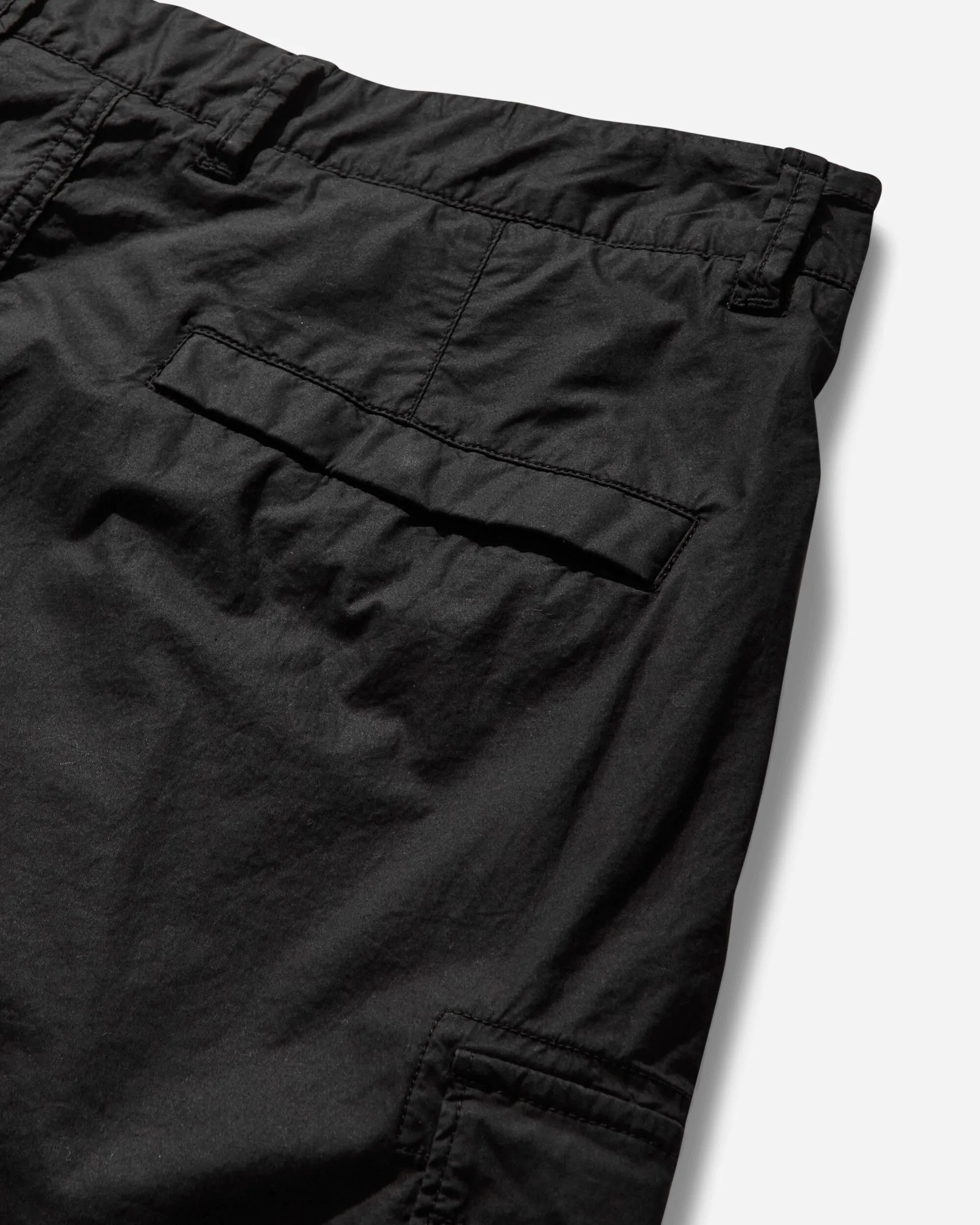 Herren Cargo-Shorts in gefärbtem Schwarz