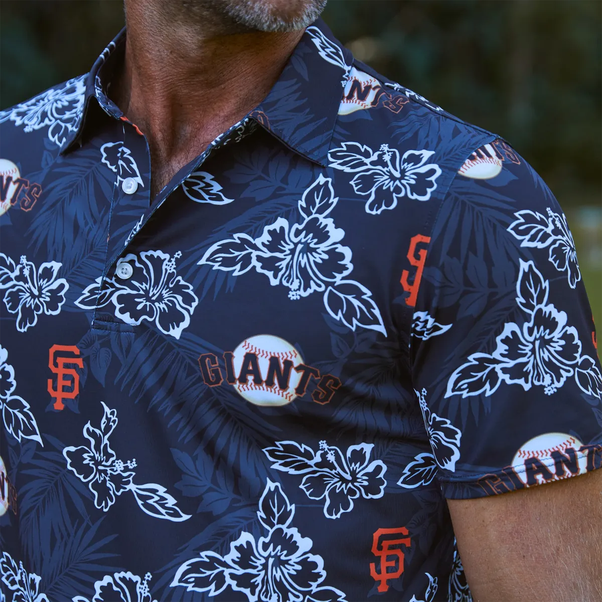 Herren Giants Pua Performance Polo