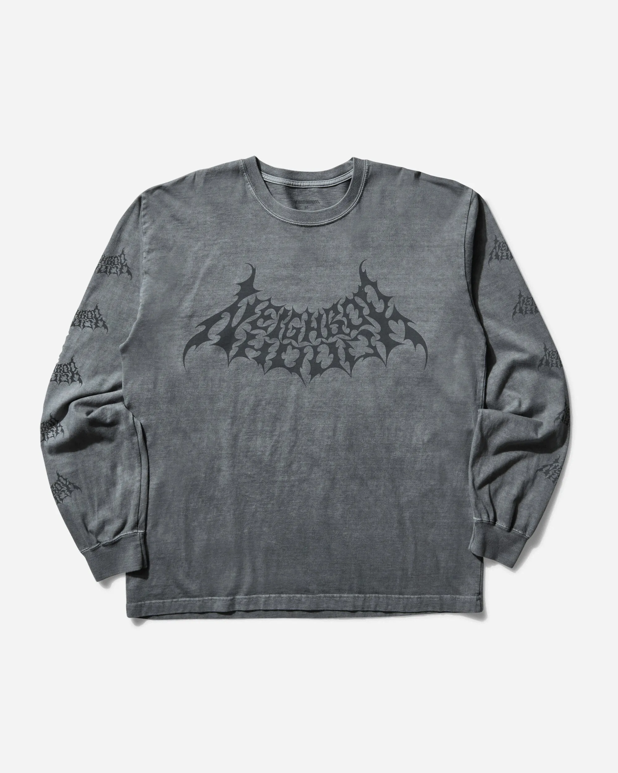 Herren Langarm T-Shirt LS-4 Grau