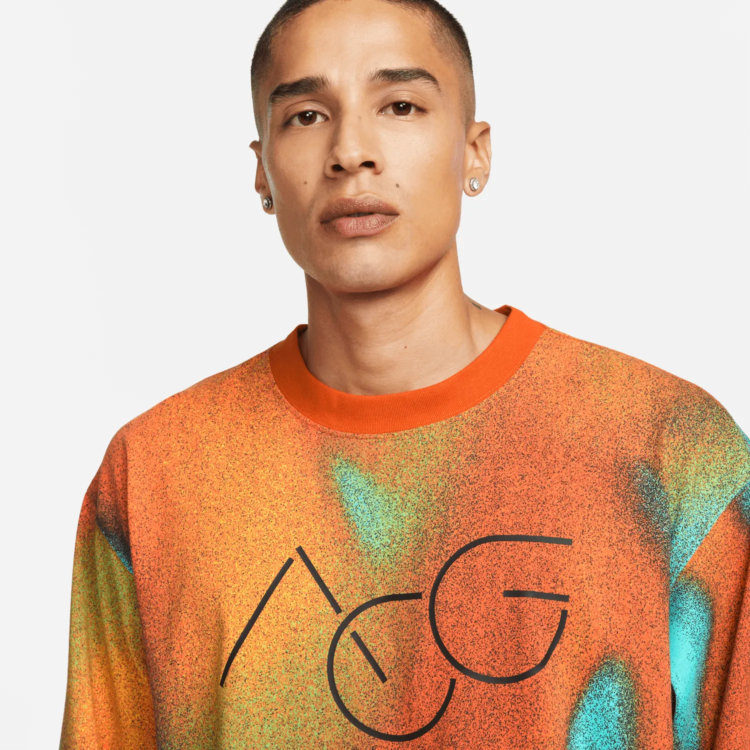 NIKE ACG Langarmshirt für Herren mit All-Over-Print
