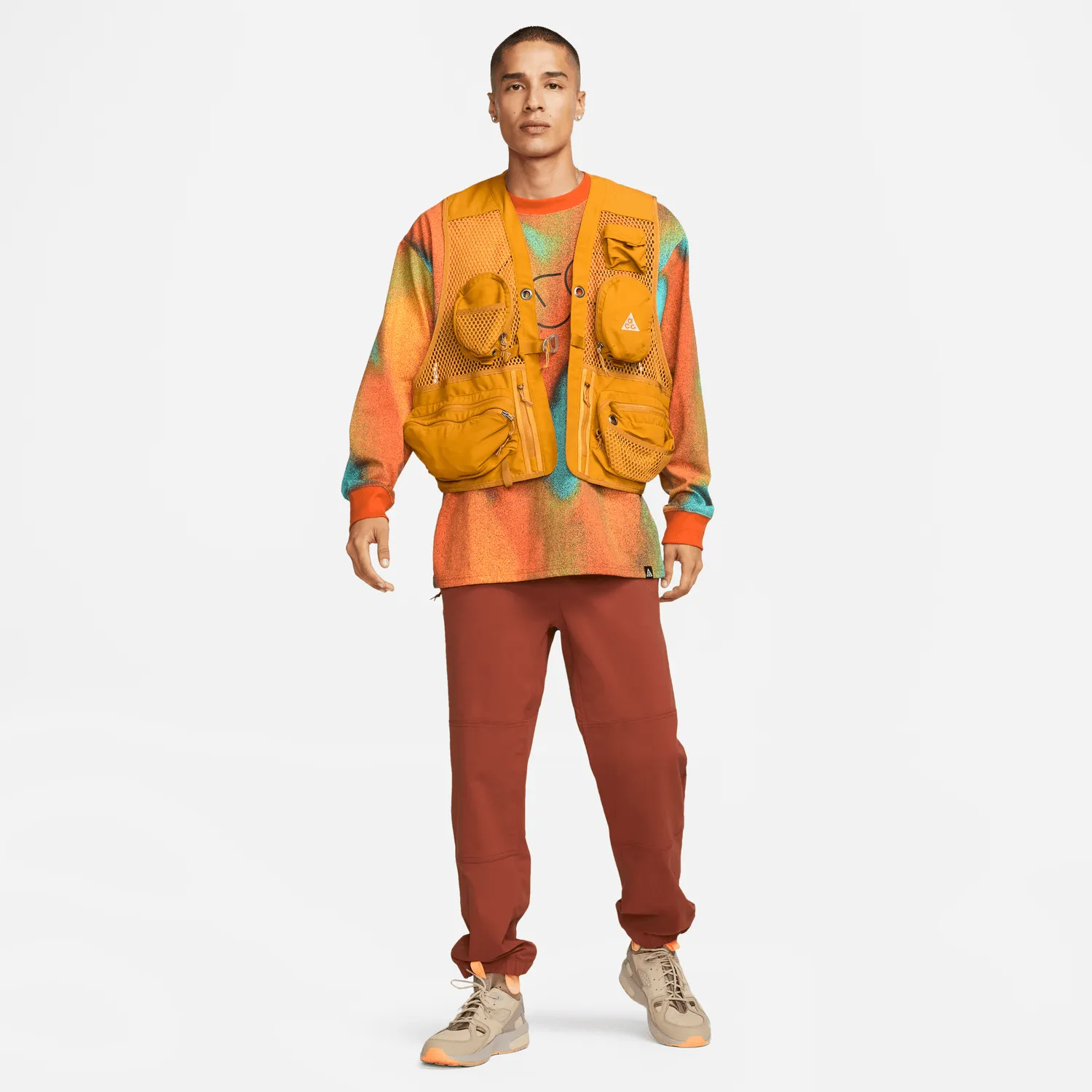 NIKE ACG Langarmshirt für Herren mit All-Over-Print