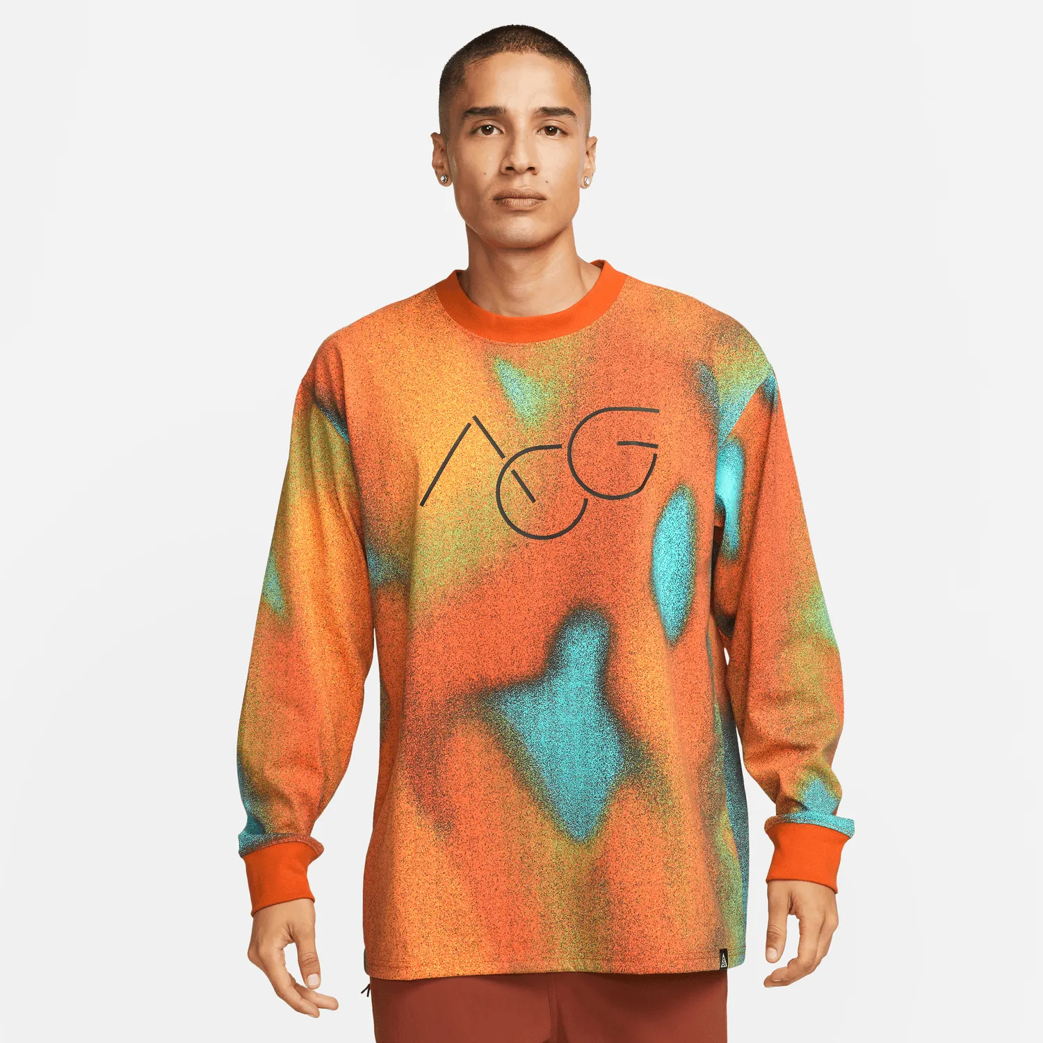 NIKE ACG Langarmshirt für Herren mit All-Over-Print
