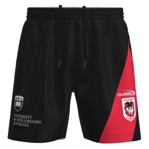 Herren NRL St. George Illawarra Dragons 2023 Trainingsshorts