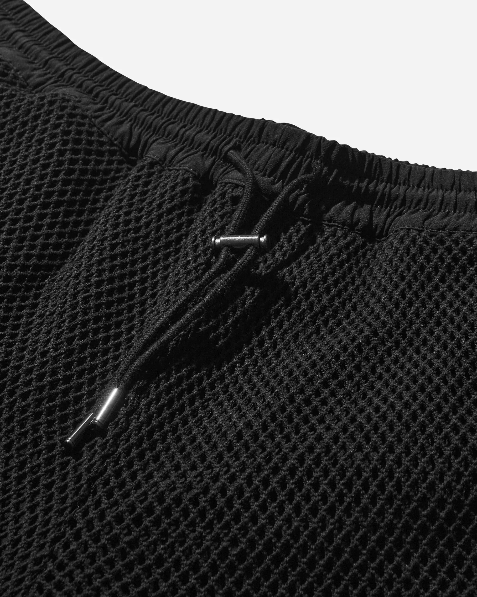 Herren Plexus Mesh Schichtshorts Schwarz
