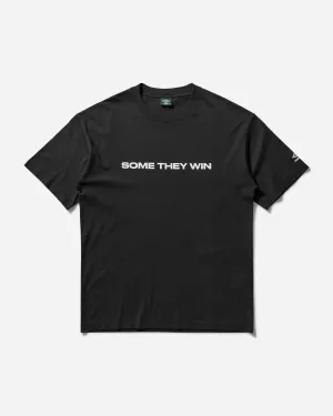 Herren Some They Win T-Shirt Schwarz