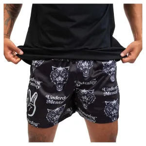 Herren Underdog-Mentalität Mesh-Shorts