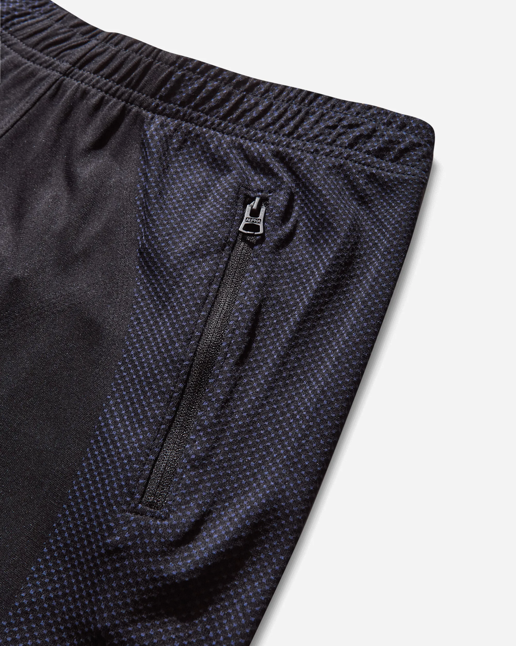 Herren UV-nahtlose Shorts Schwarz