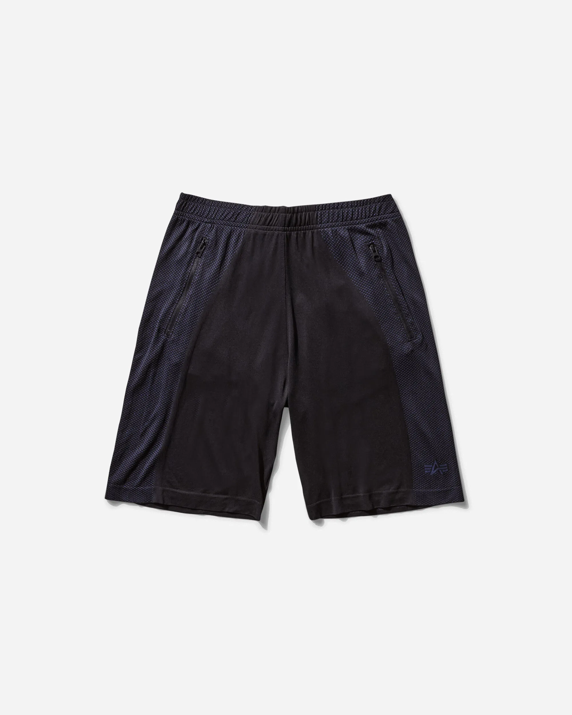 Herren UV-nahtlose Shorts Schwarz