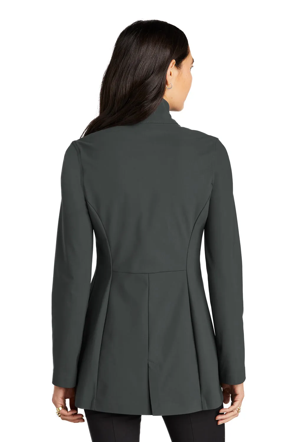 Mercer Mettle Damen Faille wasserdichte Softshell-Jacke mit Vollreißverschluss - Ankergrau