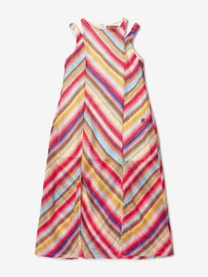 Missoni Girls Gewebtes Kleid in Mehrfarben