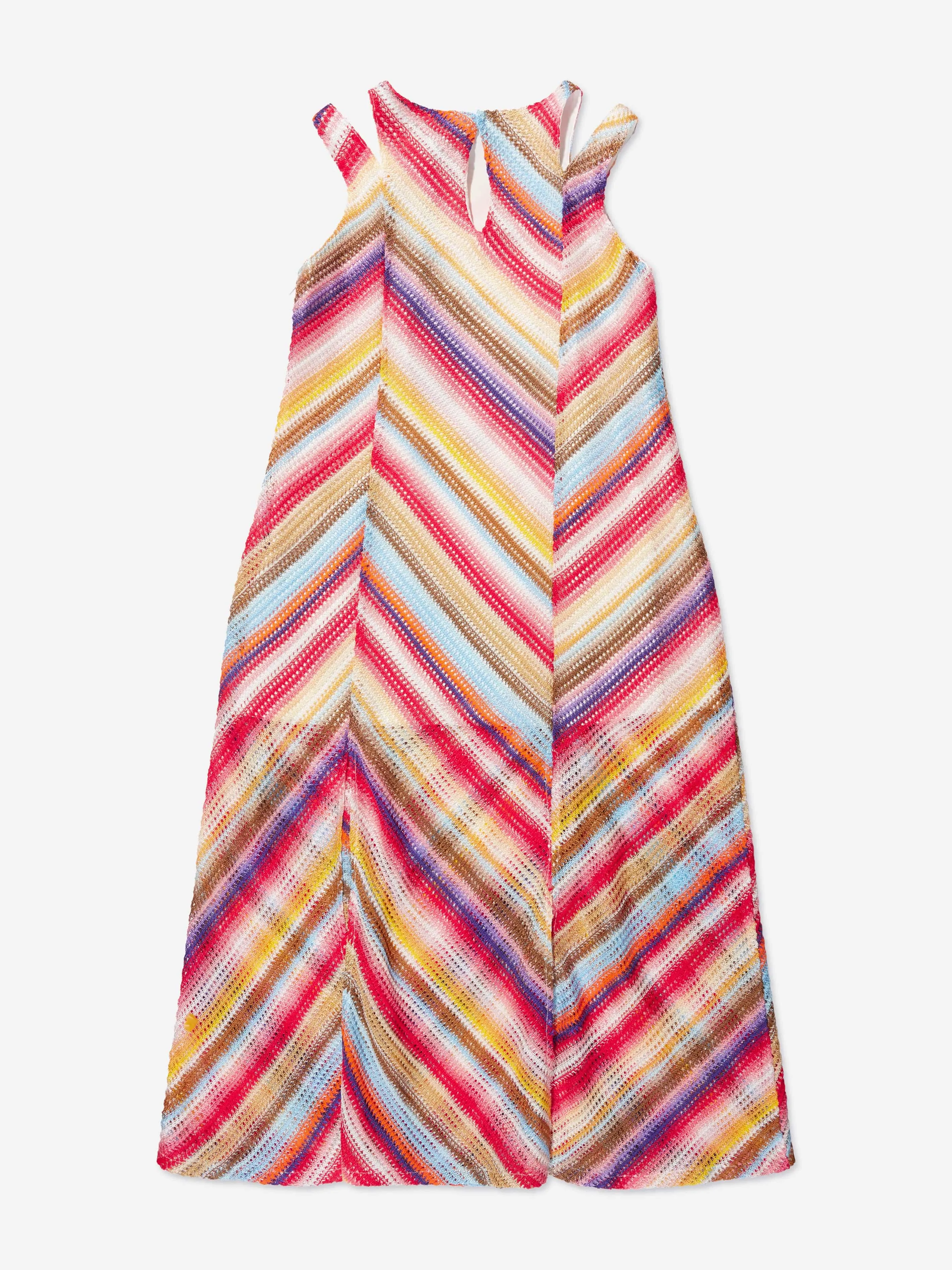 Missoni Girls Gewebtes Kleid in Mehrfarben