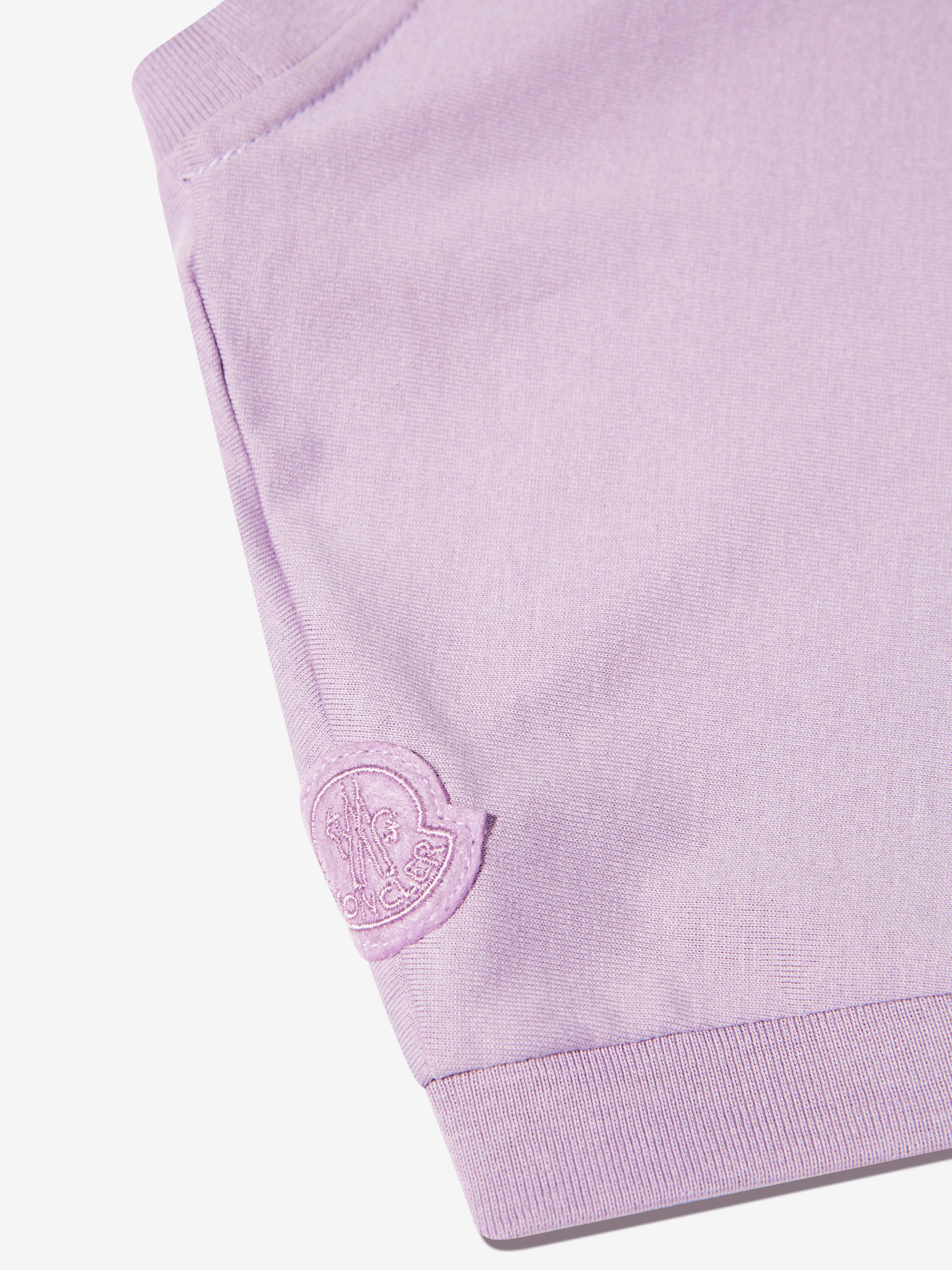 Moncler Enfant Mädchen Logo Graphic T-Shirt in Lila