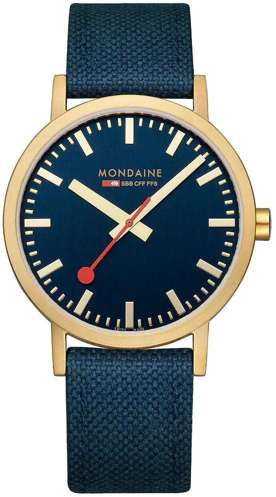 Mondaine Uhren Mondaine Classic Tiefseeblau Uhr