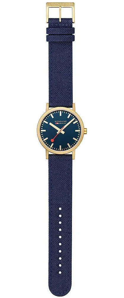 Mondaine Uhren Mondaine Classic Tiefseeblau Uhr