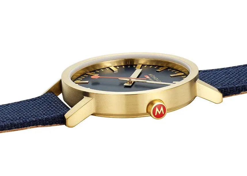 Mondaine Uhren Mondaine Classic Tiefseeblau Uhr
