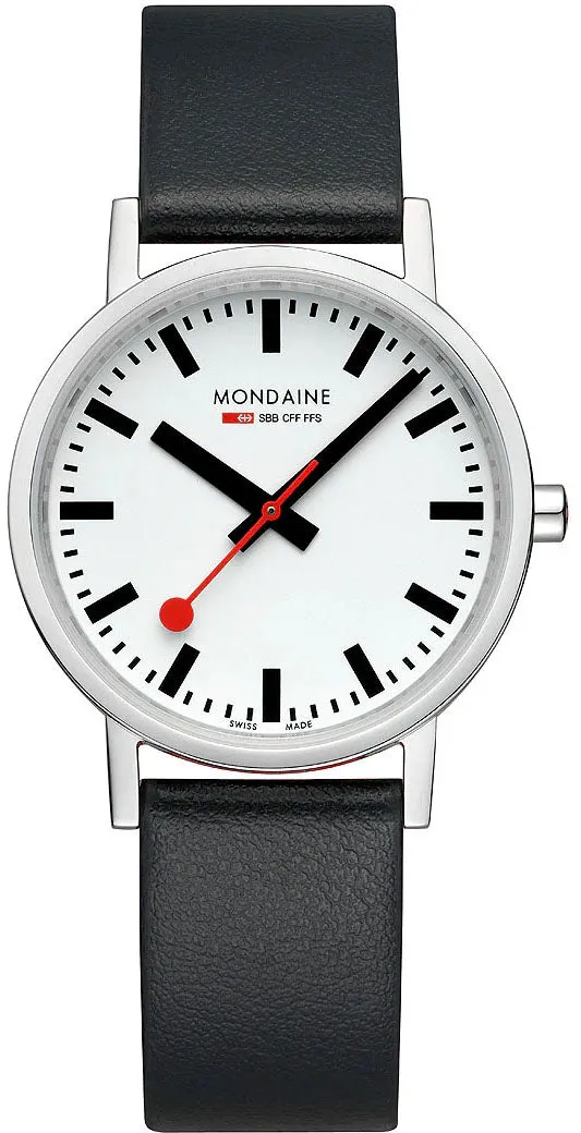 Mondaine Uhren Mondaine Classic Weiße Uhr