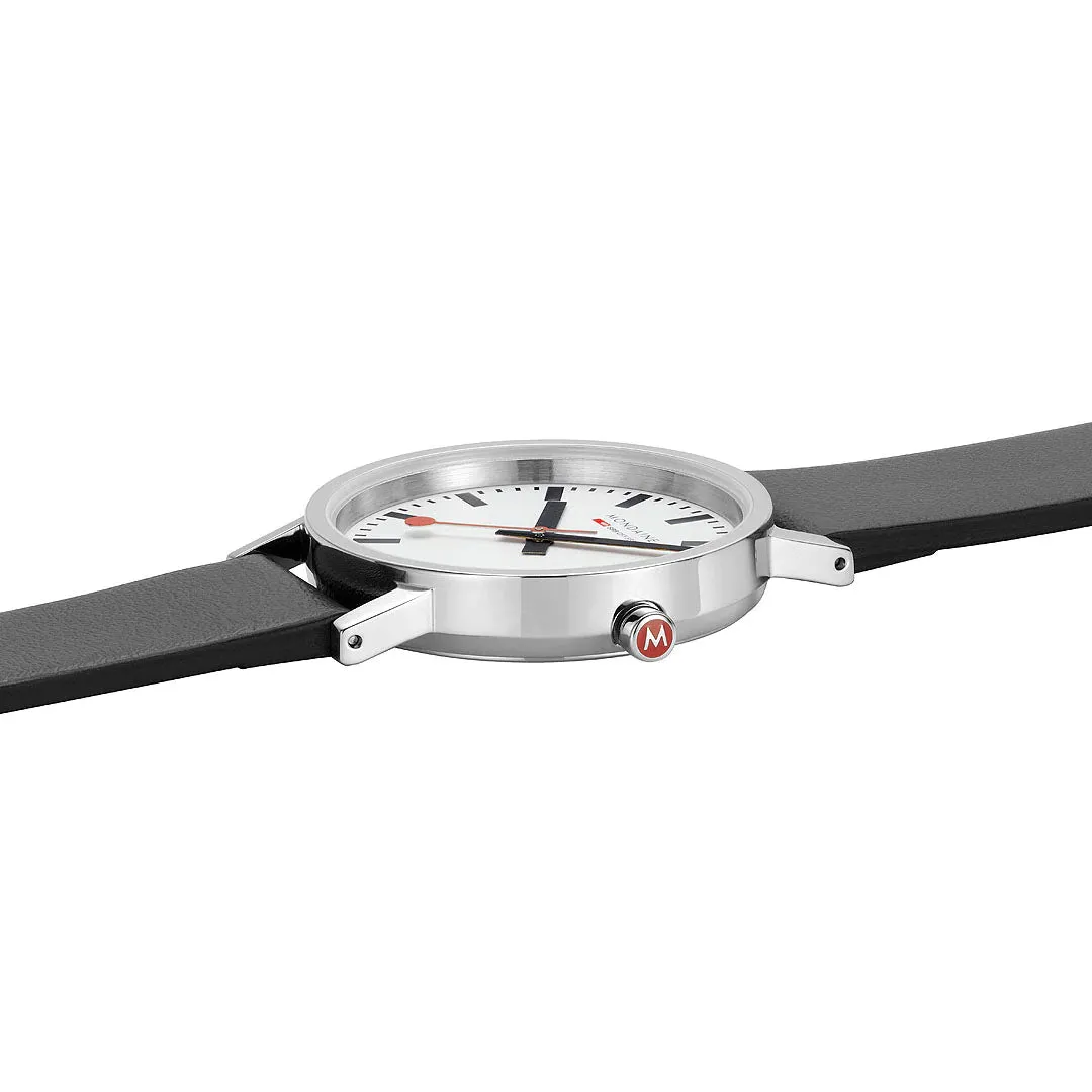 Mondaine Uhren Mondaine Classic Weiße Uhr