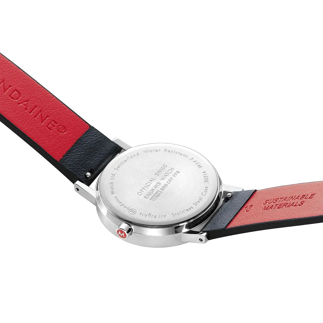 Mondaine Uhren Mondaine Classic Weiße Uhr