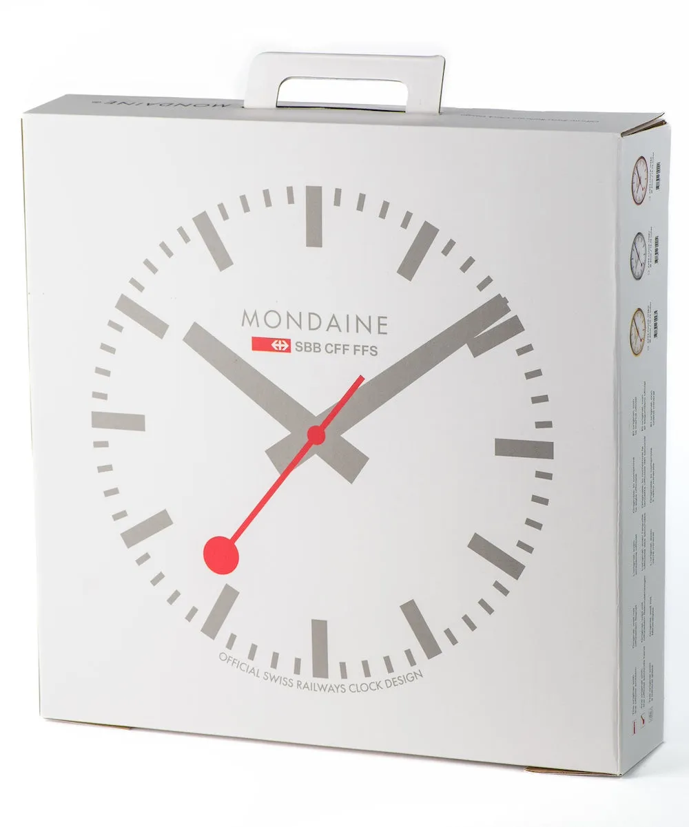 Mondaine Uhren Mondaine Wanduhr Groß 40cm Uhr