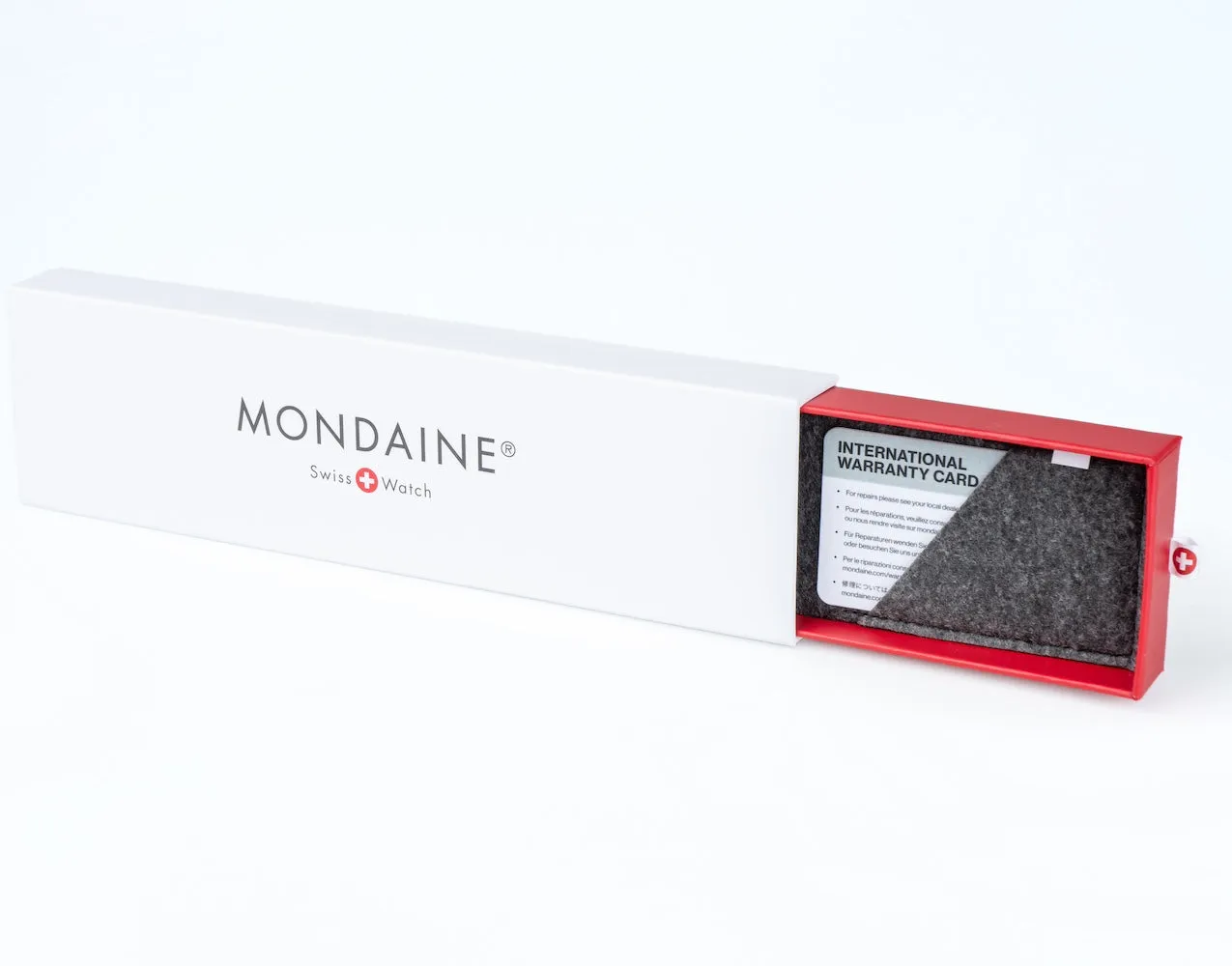Mondaine Uhren Mondaine Essence Tiefes Ozeanblau Textil-Armbanduhr