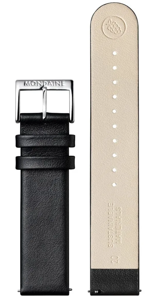 Mondaine Uhren Mondaine Evo2 Big Auto 40mm Traubenleder Armbanduhr