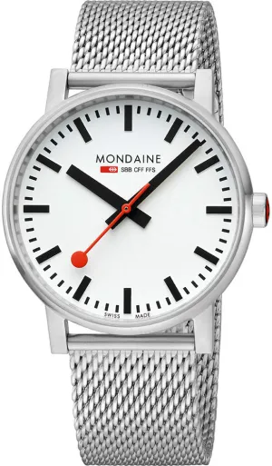 Mondaine Uhren Mondaine Evo2 Weiße Uhr
