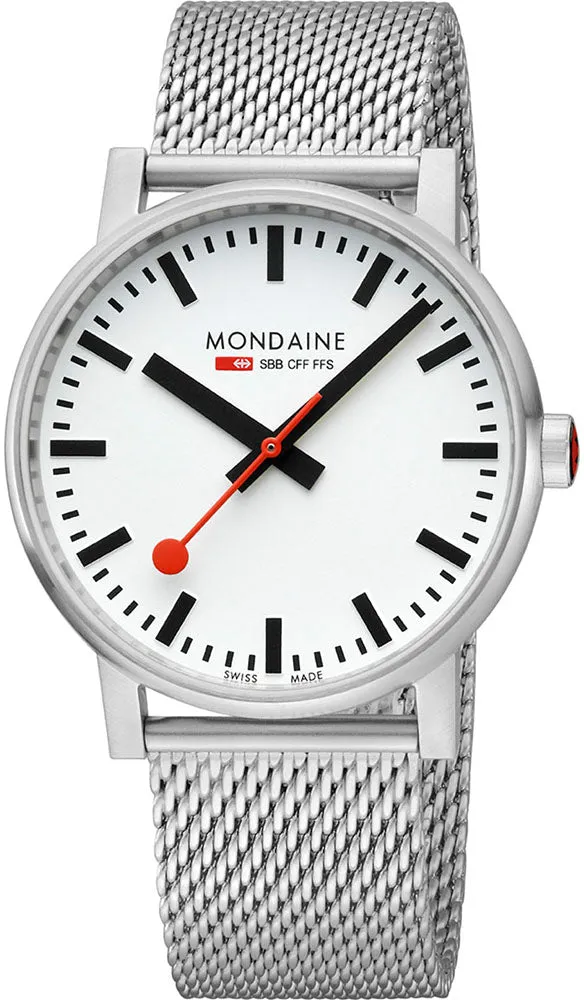 Mondaine Uhren Mondaine Evo2 Weiße Uhr