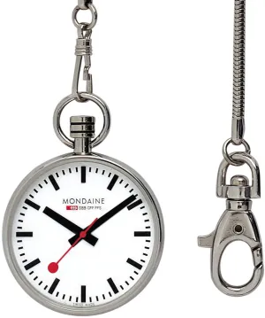 Mondaine Uhren Mondaine Taschenuhr 4,3 cm