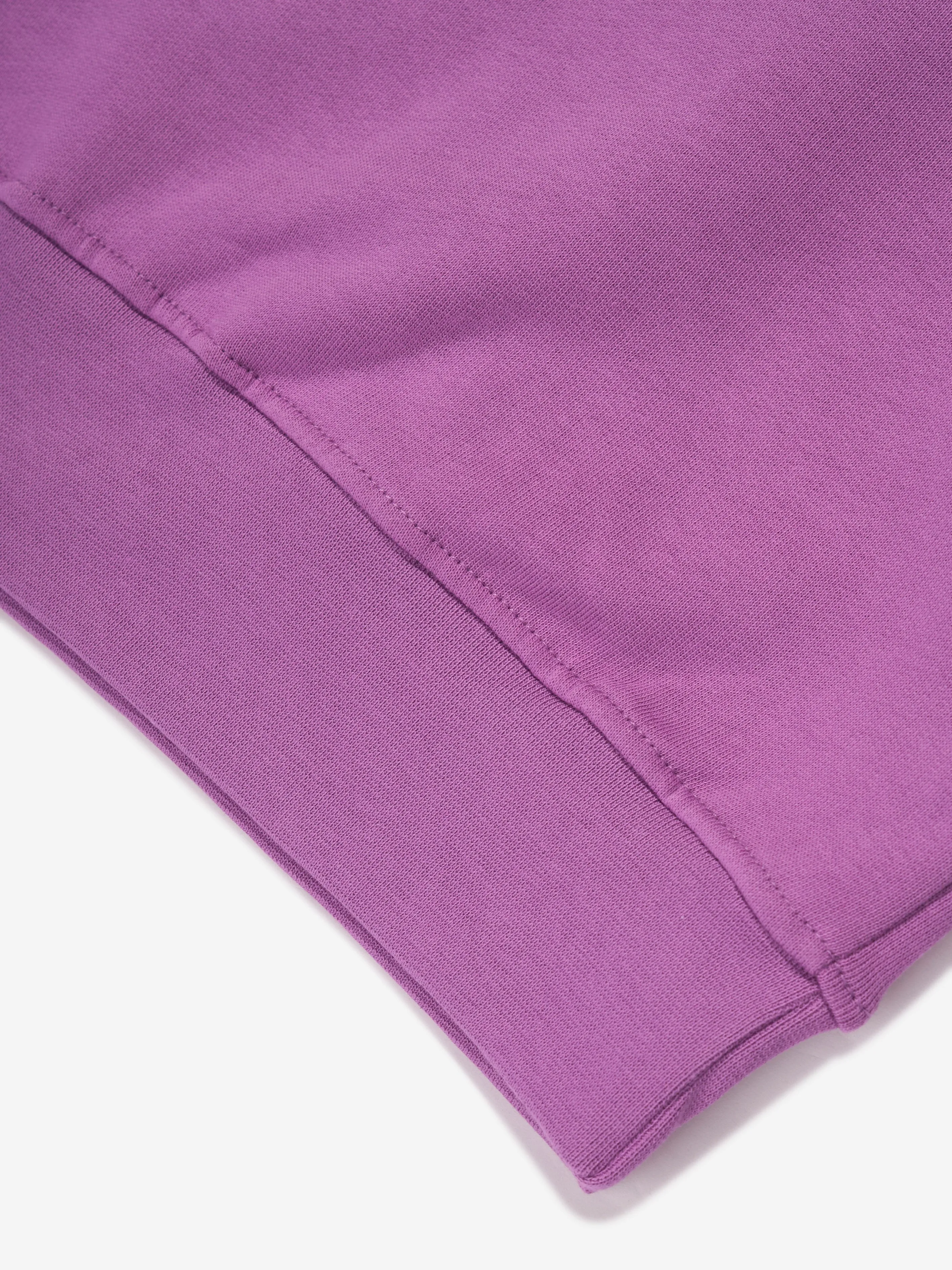 MSGM Mädchen Logo Strickkleid in Lila
