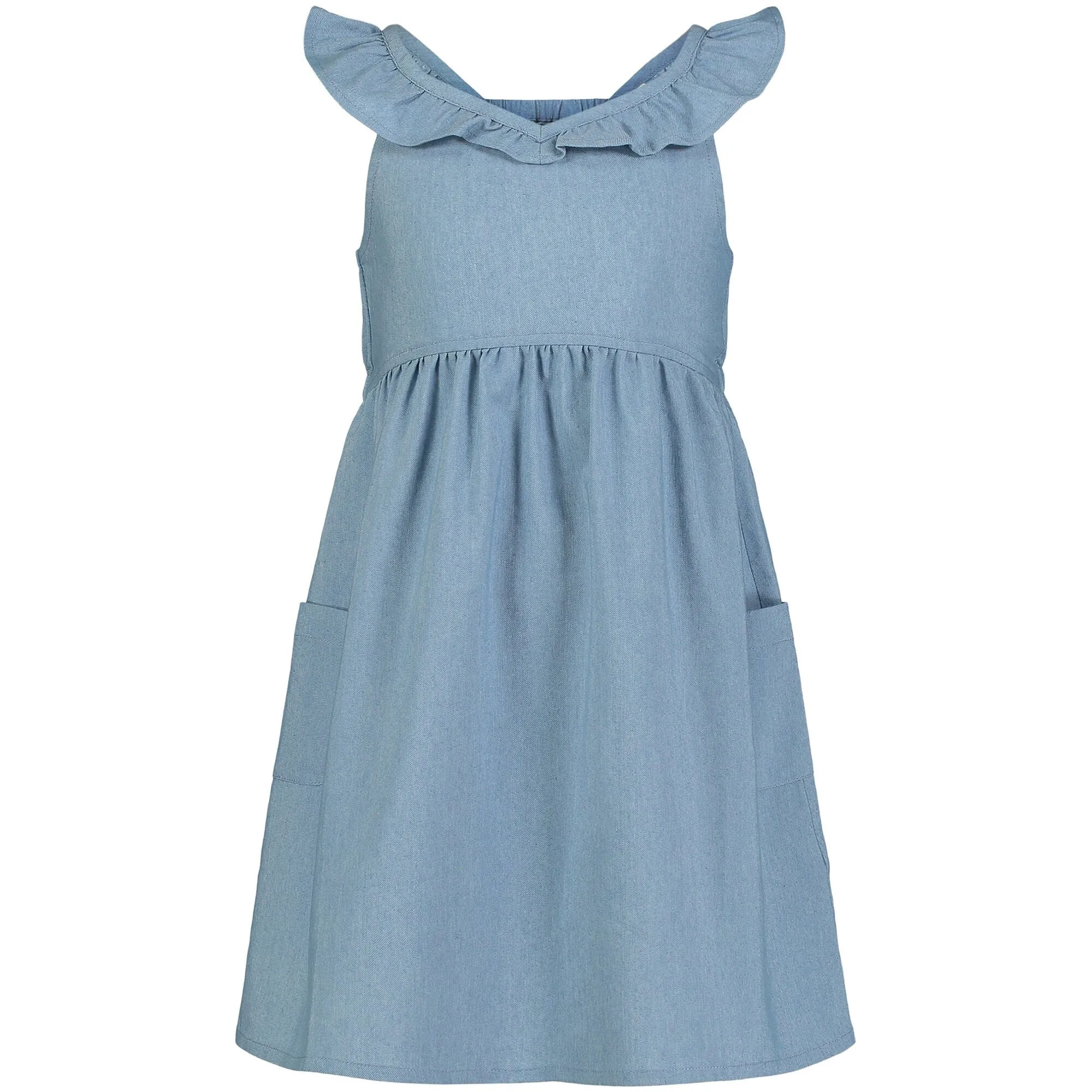Nautica Chambray-Kleid für kleine Mädchen (4-6X) Estate Blue Nautica
