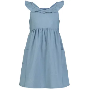 Nautica Chambray-Kleid für kleine Mädchen (4-6X) Estate Blue Nautica