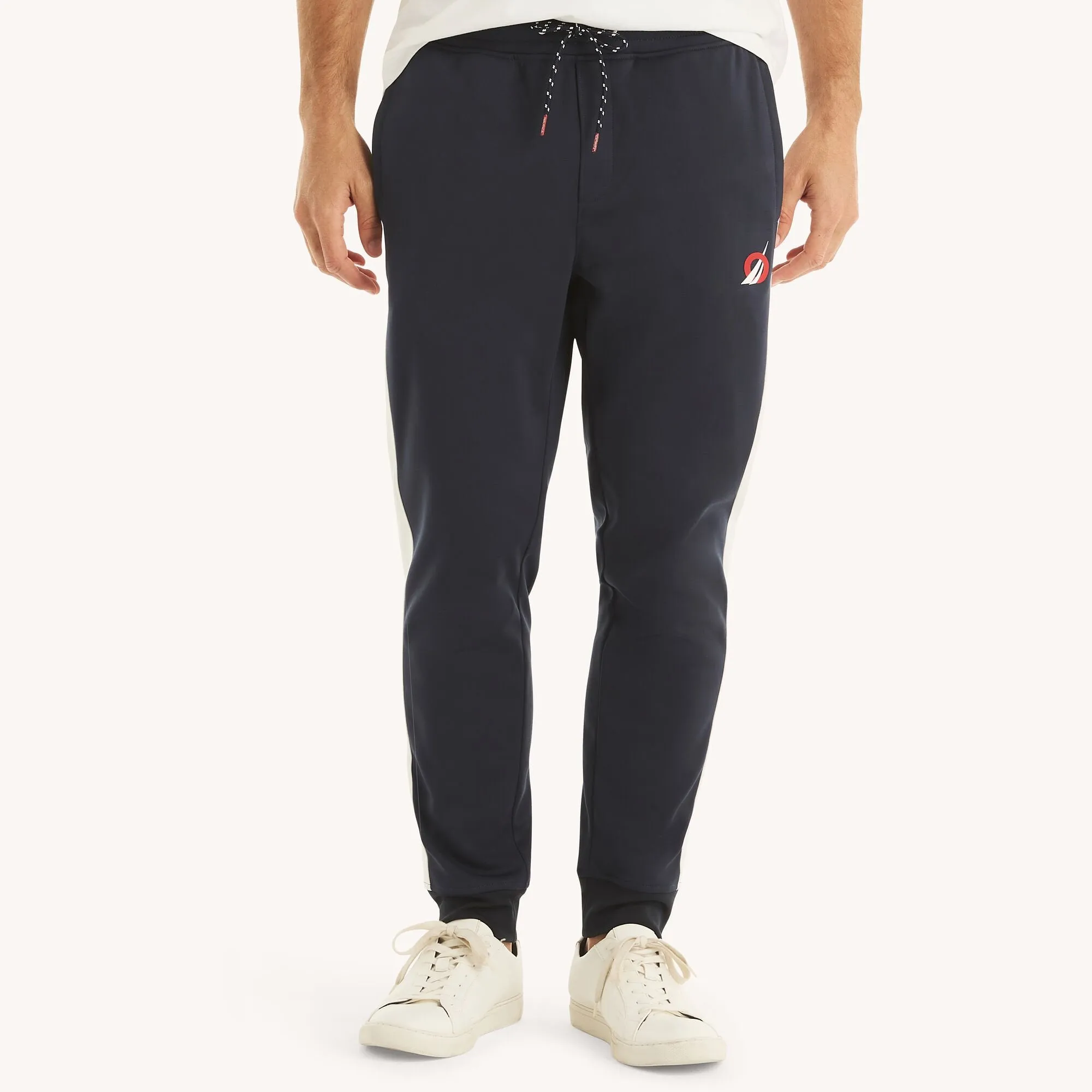Nautica Herren Colorblock Fleece Jogginghose