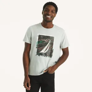 Nautica Herren J-Class Grafik-T-Shirt