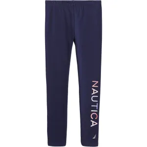 Nautica Glitzer-Logo-Leggings für Kleinkinder (2T-4T) Marineblau Nautica
