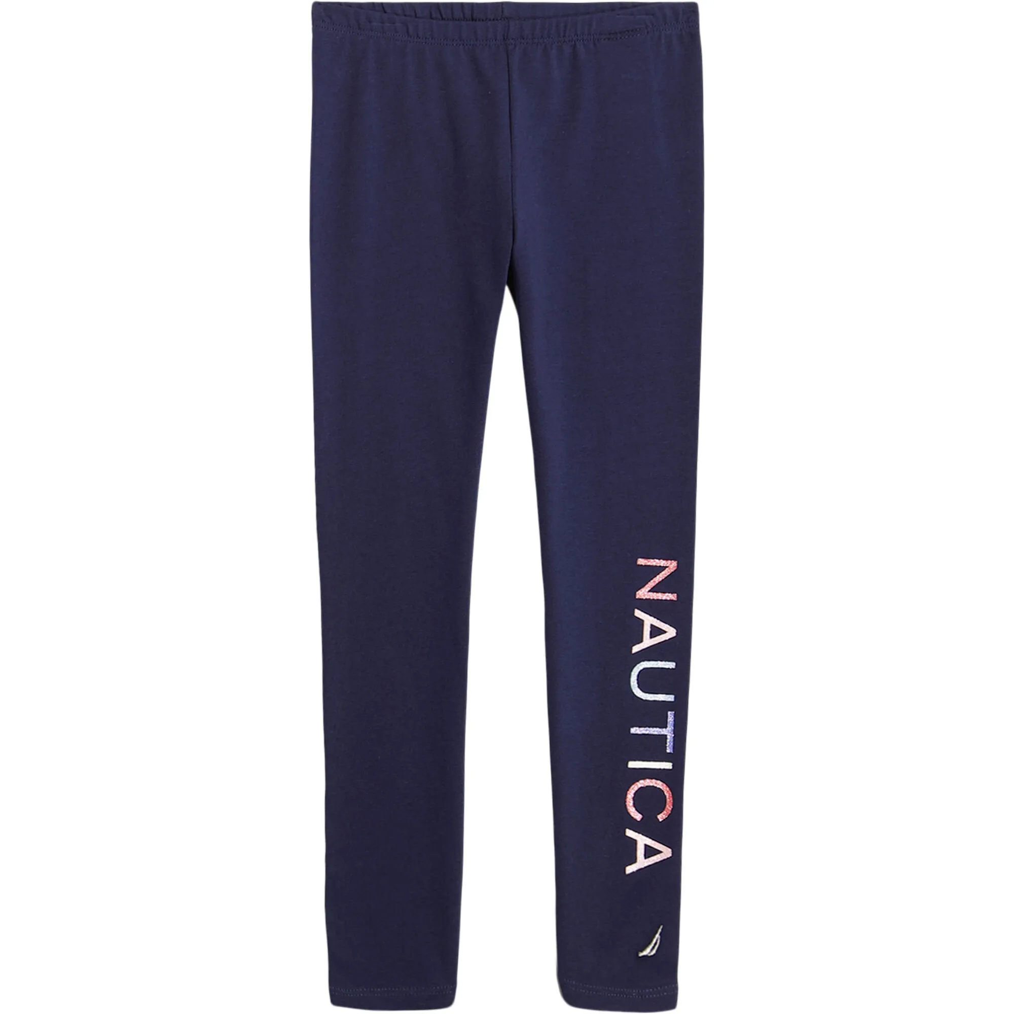 Nautica Glitzer-Logo-Leggings für Kleinkinder (2T-4T) Marineblau Nautica