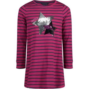 Nautica Kleid mit Sternen-Pailletten und Rüschen für Kleinkinder (2T-4T) Staubiges Rosa Nautica