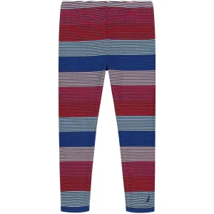 Nautica Stretch-Leggings für Kleinkindmädchen (2T-4T) Marineblau Nautica