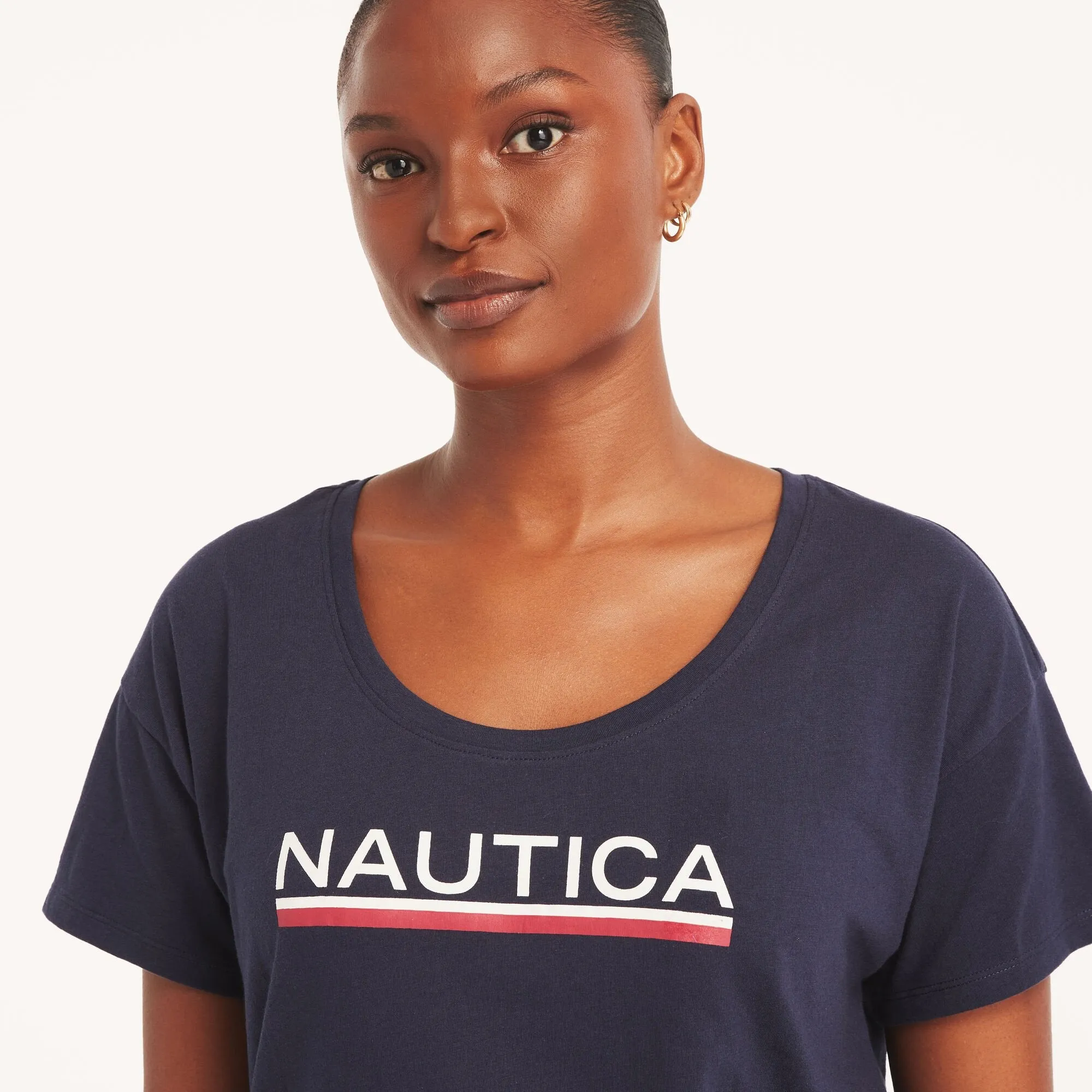 Nautica Damen-Pyjama-Set mit Druck