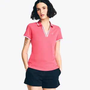 Nautica Damen Nachhaltig Hergestelltes Deck Polo
