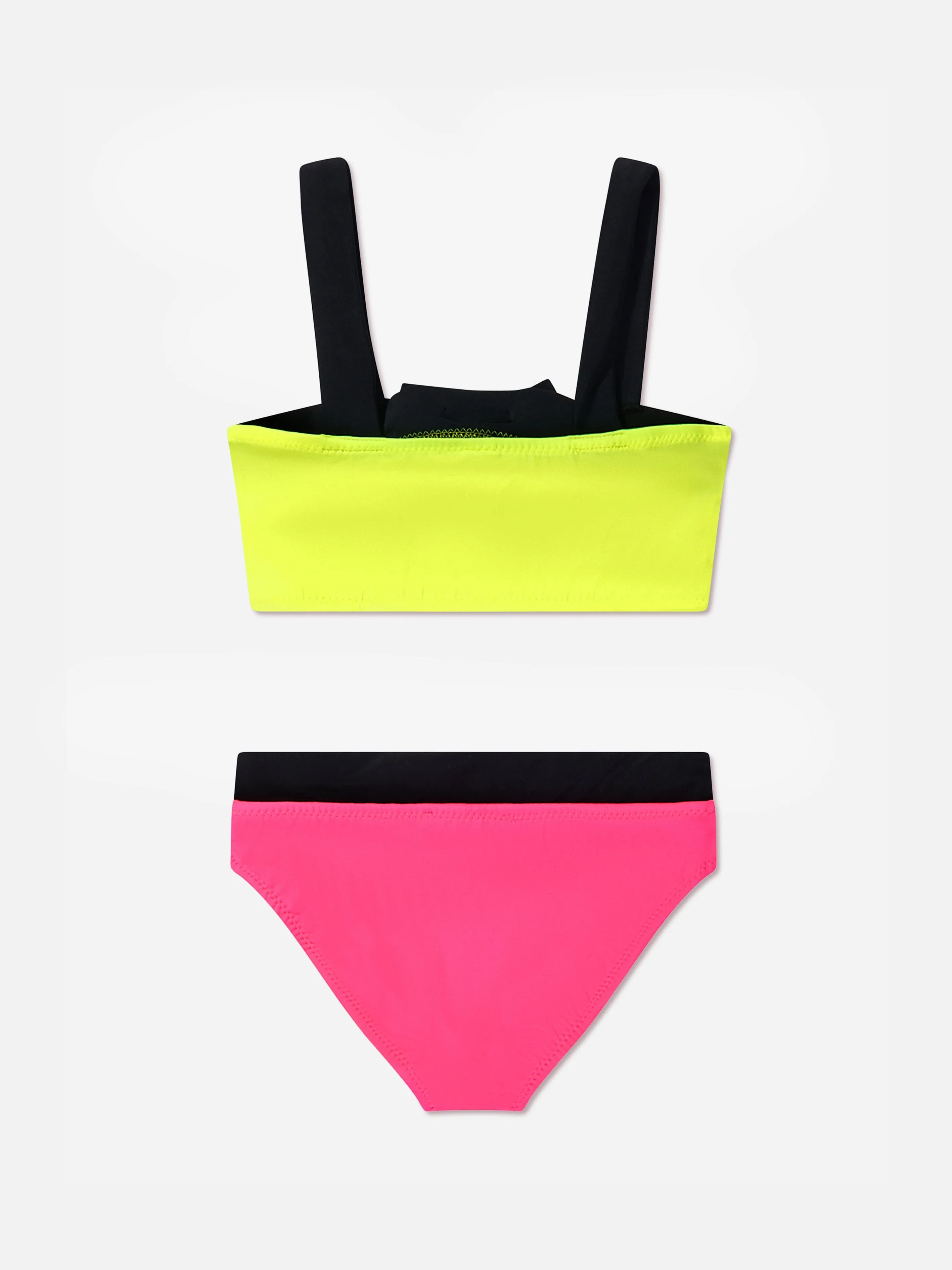 Nessi Byrd Mädchen Neon Zweifarben Maggy Bikini in Mehrfarbig